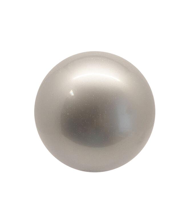 Gymo Rhythmic Gymnastic Ball 16cm Glitter Silver