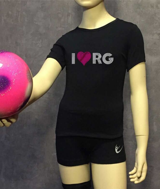 Gymo Sports® I LOVE RG Tişört