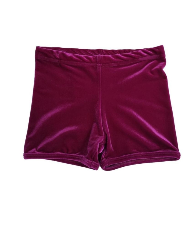 Gymo Sports Kadife Şort Bordo