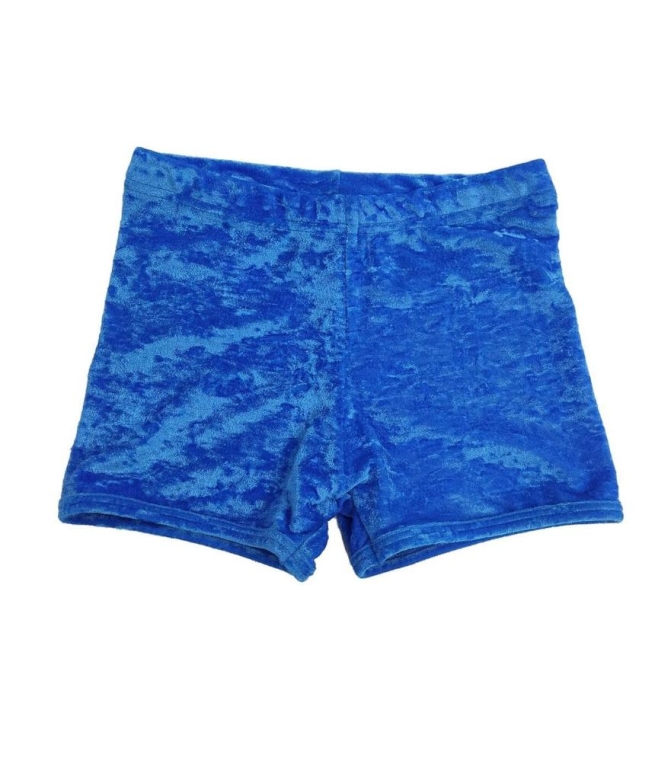 Gymo Sports Kadife Şort Mavi