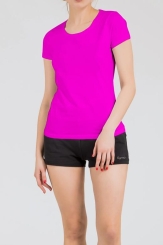 GYMO SPORTS - Gymo Sports Mikro Basic T-Shirt F.Pembe