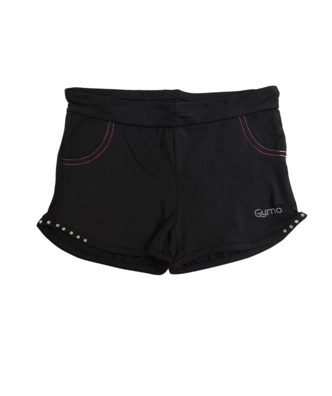 Gymo Sports Pembe Dikişli Taşlı Şort