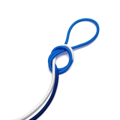 GYMO SPORTS - Gymo Sports Pro Series Cimnastik İpi Beyaz&Mavi&Gece Mavisi