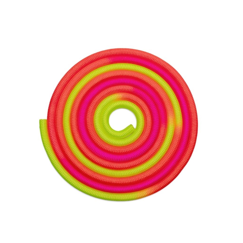 Gymo Sports Pro Series Cimnastik İpi F.Sarı&F.Turuncu&F.Pembe