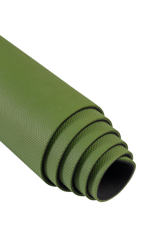 Gymo UltraGrip Hizalamalı 6mm TPE Yoga Matı Pilates Minderi Yeşil