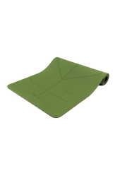 Gymo - Gymo UltraGrip Hizalamalı 6mm TPE Yoga Matı Pilates Minderi Yeşil