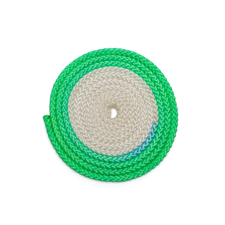 Gymo Sports Rhythmic Gymnastic Rope White x Green