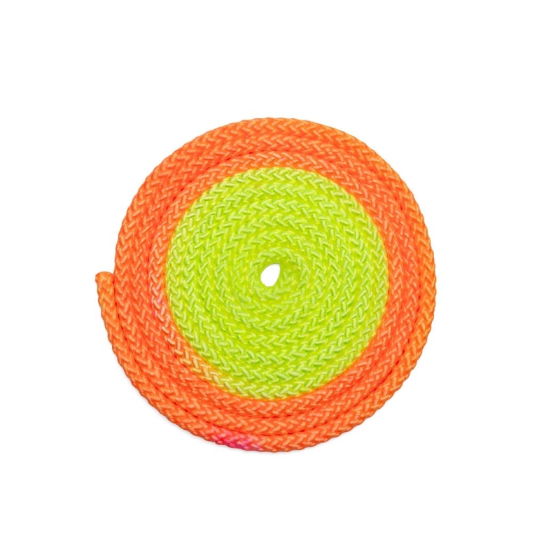 Gymo Sports Rhythmic Gymnastics Rope Yellow x Orange