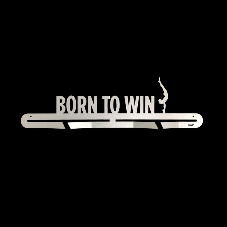 Medal Wall Madalya Askısı Born To Win Artistik Amut