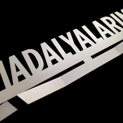 MEDAL WALL - Medal Wall Medal Holder Madalyalarım Theme Grey Colour