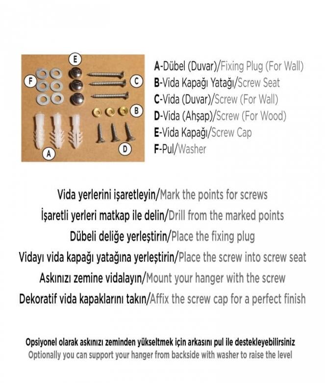 Medal Wall Medal Holder Madalyalarım Theme Grey Colour