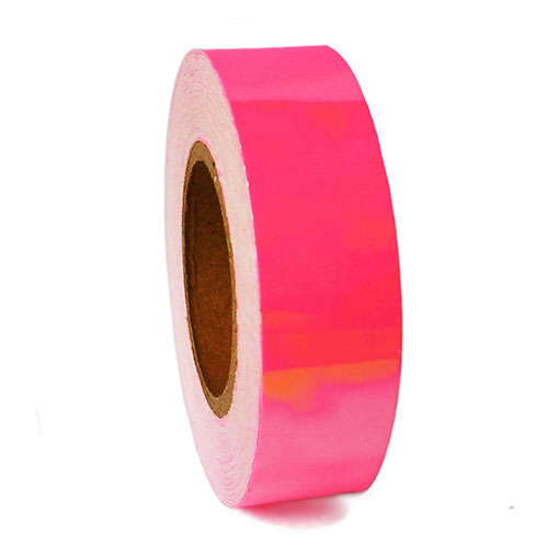 Pastorelli Decoration Tape Laser Iridescent 02710 Fluo Pink