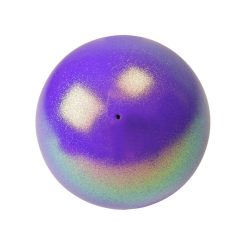 PASTORELLI - Pastorelli High Vision Ball 16cm Simli Ritmik Cimnastik Topu Violet