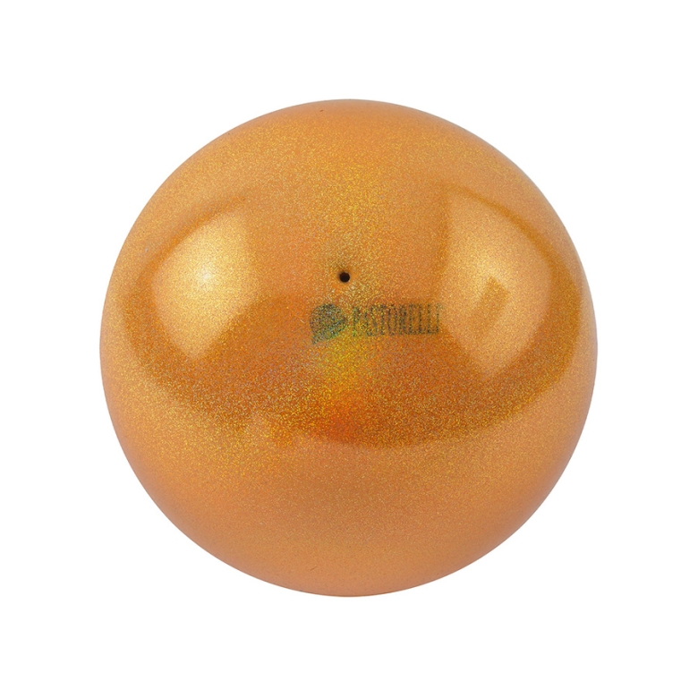 Pastorelli High Vision Ball 18cm Simli Ritmik Cimnastik Topu African Sunset