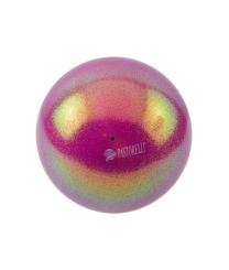 PASTORELLI - Pastorelli High Vision Ball 18cm Simli Ritmik Cimnastik Topu King Magenta