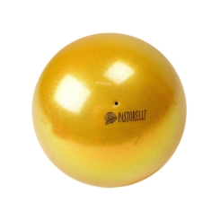 PASTORELLI - Pastorelli High Vision Ball 18cm Simli Ritmik Cimnastik Topu Gold