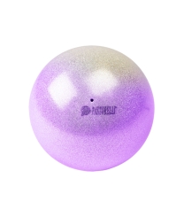PASTORELLI - Pastorelli High Vision Shaded Ball 18cm Simli Ritmik Cimnastik Topu Silver/Lilac