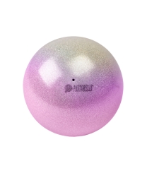 PASTORELLI - Pastorelli High Vision Shaded Ball 18cm Simli Ritmik Cimnastik Topu Silver/Pink
