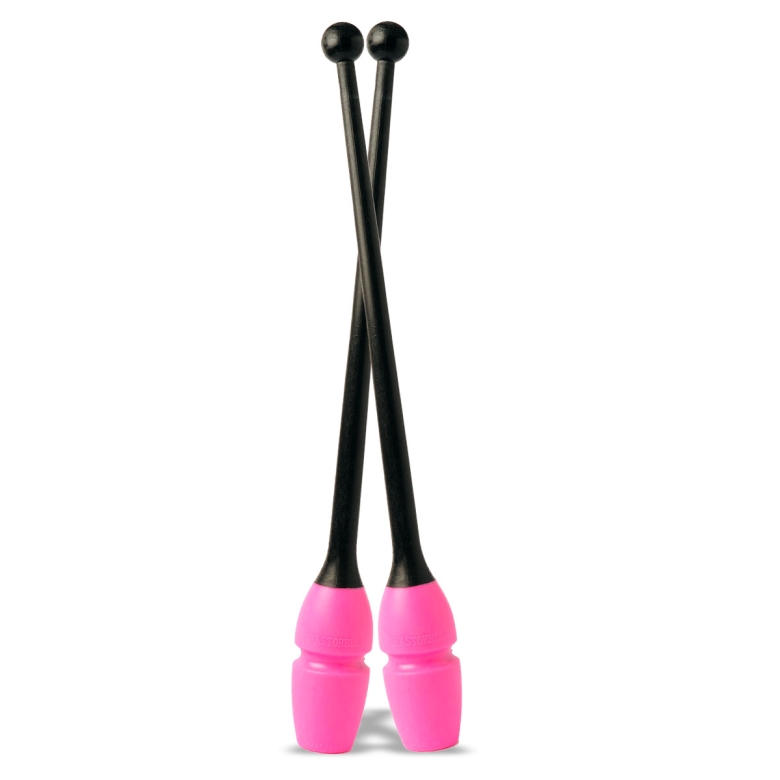 Pastorelli Masha Ritmik Cimnastik Labutu 36cm Black x Fluorescent Pink