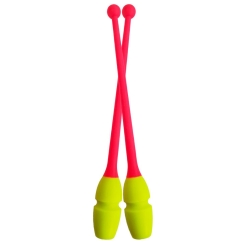 PASTORELLI - Pastorelli Masha Ritmik Cimnastik Labutu 36cm Coral x Lime Green