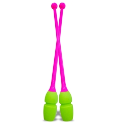 PASTORELLI - Pastorelli Masha Ritmik Cimnastik Labutu 36cm Fluorescent Pink x Lime Green