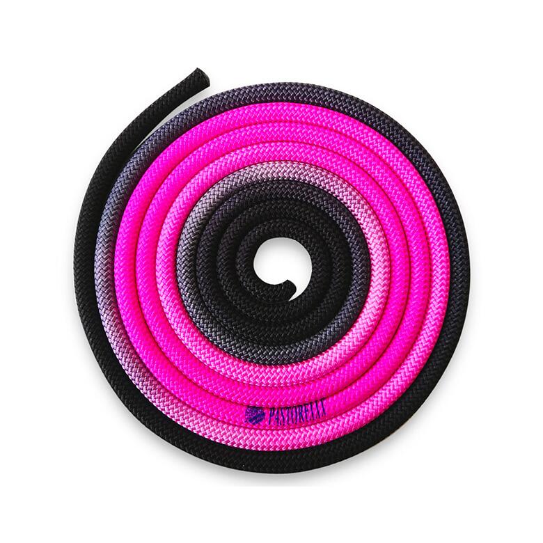 Pastorelli New Orleans Multicolor Ritmik Cimnastik İpi Pink/Black