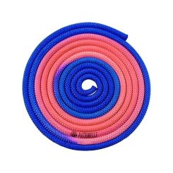 PASTORELLI - Pastorelli New Orleans Multicolor Ritmik Cimnastik İpi Coral Pink/Blue