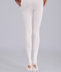 PRIDANCE - Pridance Convertible Ballet Tights 60 Den 514C White