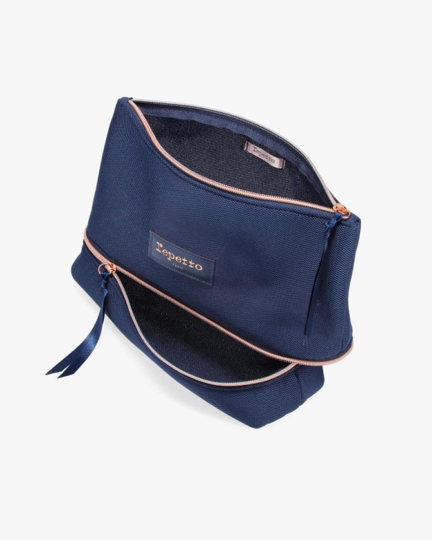 Repetto Joy Small Case Midnight Blue