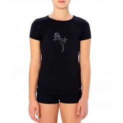 RIVORI - Rivori Kurdele Baskılı Cimnastik T-Shirt