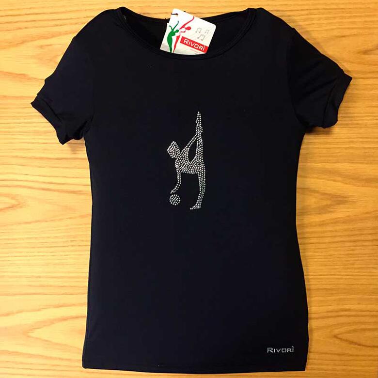 Rivori Top Baskılı Cimnastik T-Shirt