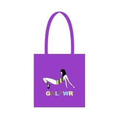 RU SAHNE - RU SAHNE SANATLARI GYROTONIC TOTE BAG MOR