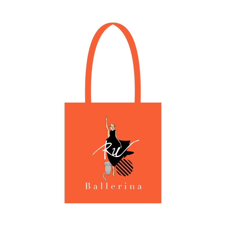 RU SAHNE SANATLARI TOTE BAG TURUNCU