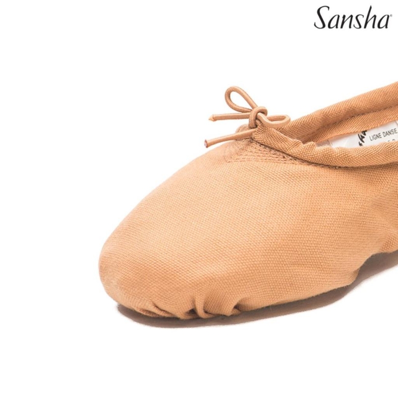 Sansha Bale Patiği PRO1C Canvas Ten