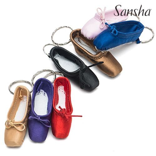 Sansha Pointe Shoe Key Ring