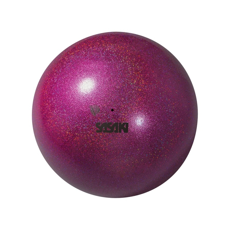 Sasaki Rhythmic Gymnastics Ball 18.5cm M-207BR PLUM