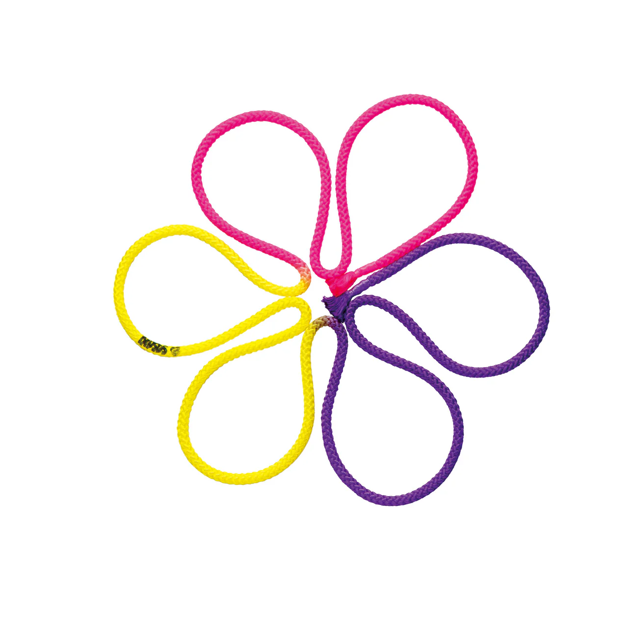 SASAKI - Sasaki Ritmik Cimnastik İpi M-280G PPxYxP Tri-Color Rope