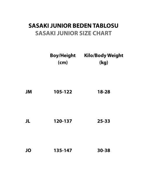 Sasaki Toe Shoes Size Chart