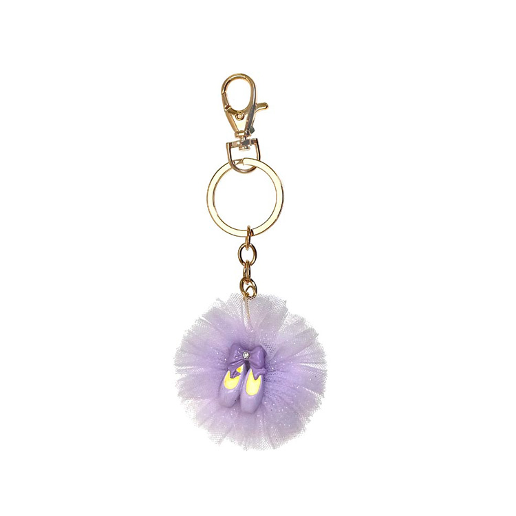 Tütü ve Point Anahtarlık Lila GRDB49091-5